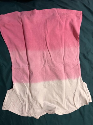 Pink blouse with print used for children size 158 cm
