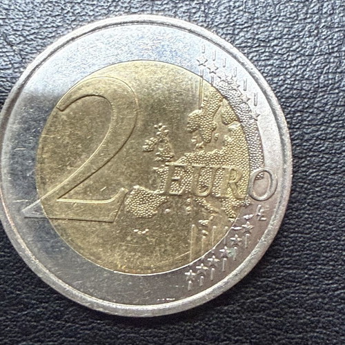 Commemorative 2 Euro Coin France 2014 World AIDS Day
