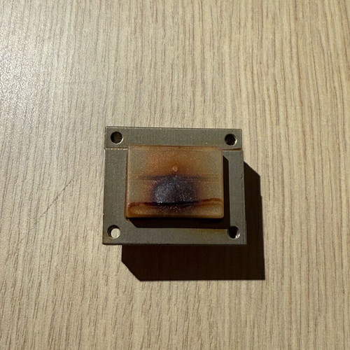 Burnt transformer used for Art