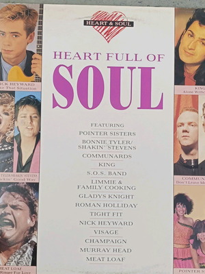 Vinyl record like new with 80s pop hits