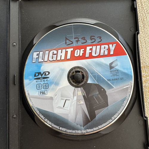 Flight of Fury DVD used with Greek subtitles