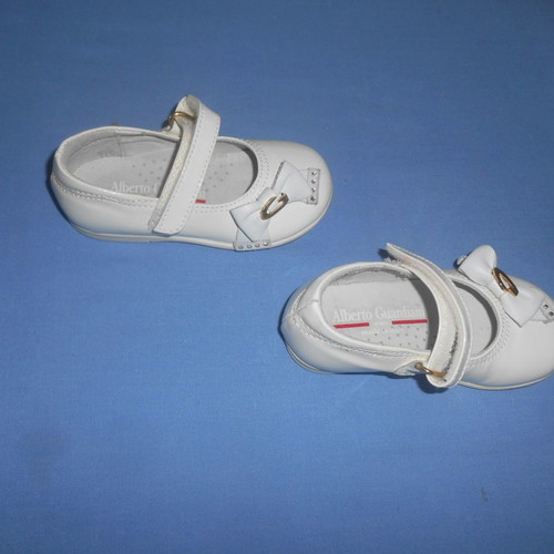 Alberto Guardiani baby shoes used, white, size 21