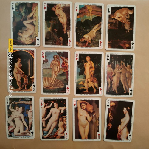 Playing Cards The Nude in Art Fournier like new