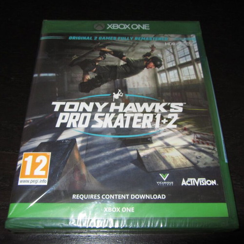 Tony Hawk's Pro Skater 1 + 2 Remastered Xbox One new sealed