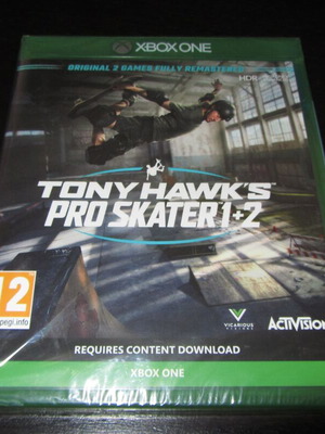 Tony Hawk's Pro Skater 1 + 2 Remastered Xbox One new sealed