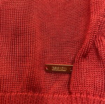 Escada top size 36 red like new