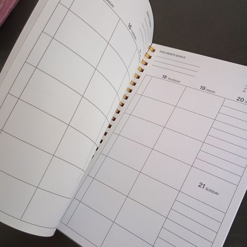 Student Spiral Notebook 2024 Planner like new