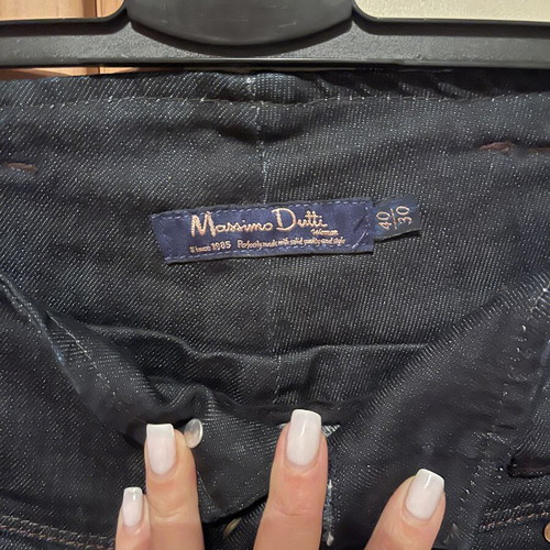 Massimo Dutti Jean, dark blue, size L / 40 / 12