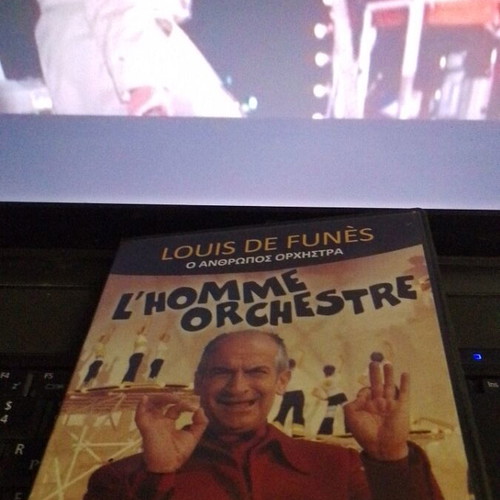 L'homme Orchestre DVD like new, comedy with subtitles