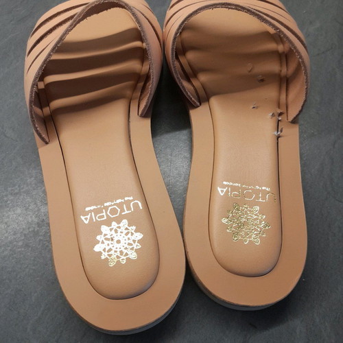 Utopia sandals new, beige, size 37