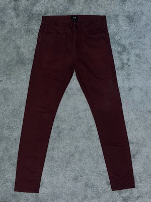 H&M Red Skinny Fit Jean σαν καινούργιο, μέγεθος 29, κόκκινο