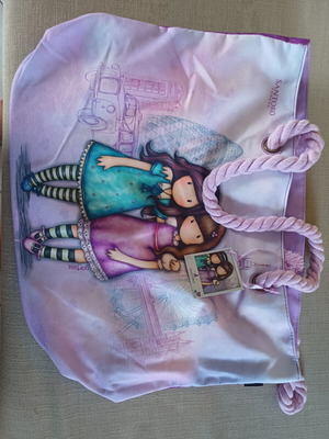 Santoro children's beach bag new, lilac shades