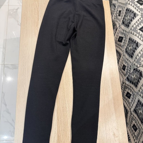 Black leggings one size