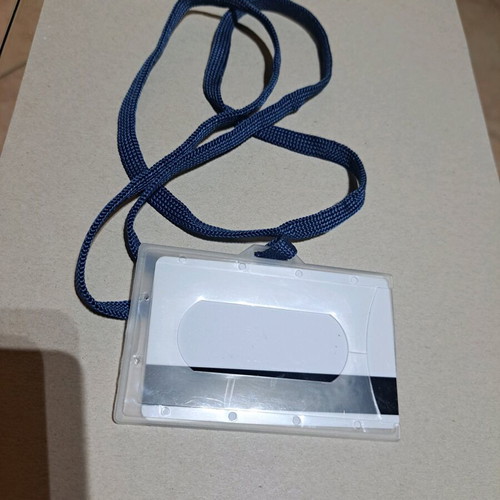 Lanyard with cardholder new, blue