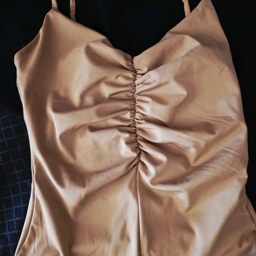 H&M beige bodysuit like new, slim fit, size S