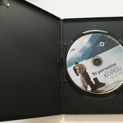 DVD Captain Corelli's Mandolin like new with Greek subtitles