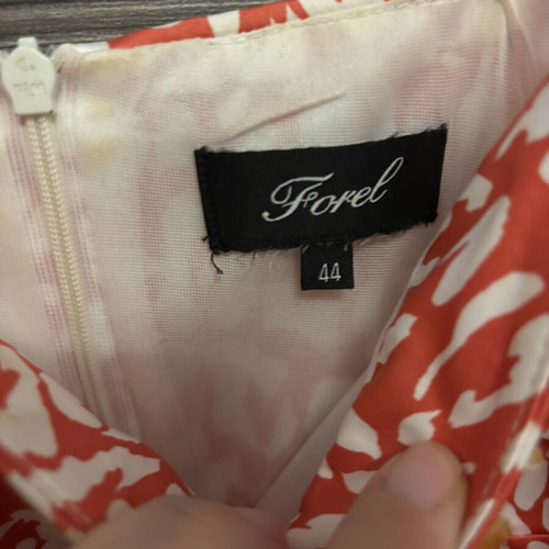 Forel formal dress, orange, size S