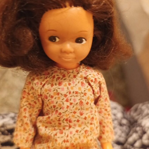 Vintage fashion doll from 1970s-80s made in Hong Kong used