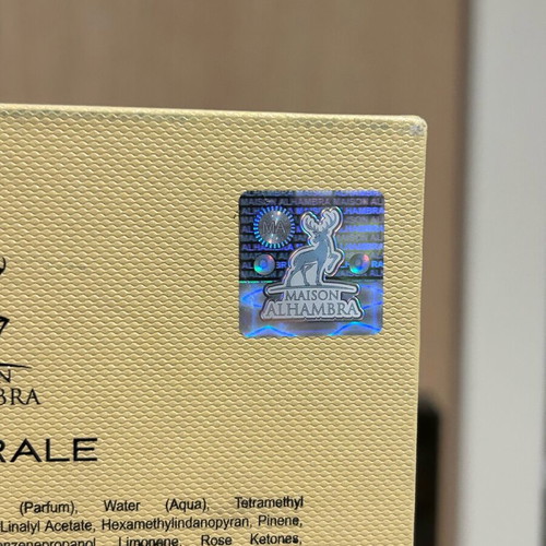 Minerale Maison Alhambra 100ml Eau de Parfum like new