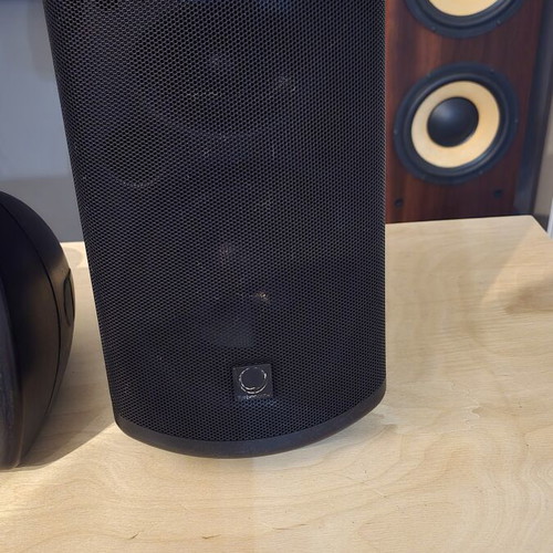 Turbosound Impact 55t passive speakers used, black, pair
