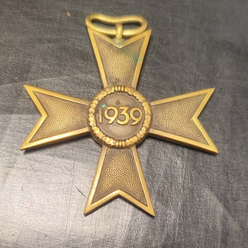 War Merit Cross 2nd Class used 1939 without swords
