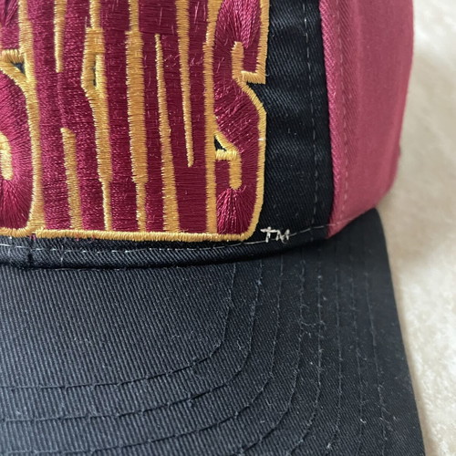 Vintage 1997 Drew Person Washington Redskins NFL Snapback gently used