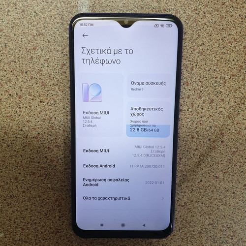 Xiaomi Redmi 9 64GB 4+1GB used, blue, NFC, dual SIM