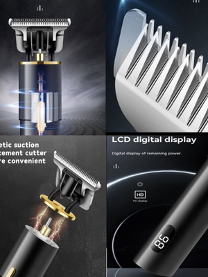 Kemei KM-1894 rechargeable professional hair clipper new