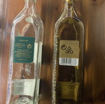 Johnnie Walker συλλεκτικά άδεια μπουκάλια Gold Label 18yo Centenary και Green Label 15yo μεταχειρισμένα