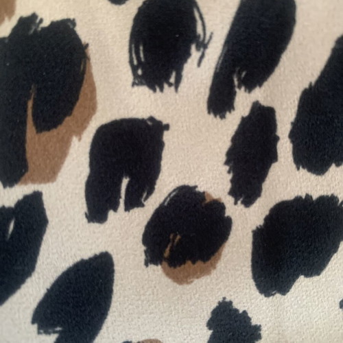 Marella Animal Print Pants New, Size M 38 10, Beige