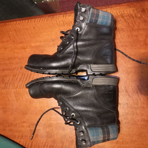Caterpillar Kenzie ST P90392 women's boots used, safety shoes steel toe