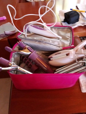 Hairdressing tools in Majesty bag like new