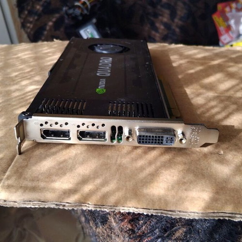 Nvidia Quadro K4000 3GB GDDR5 192bit PCI-E graphics card like new