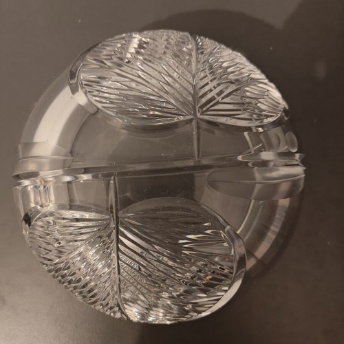 Crystal vintage ashtray like new