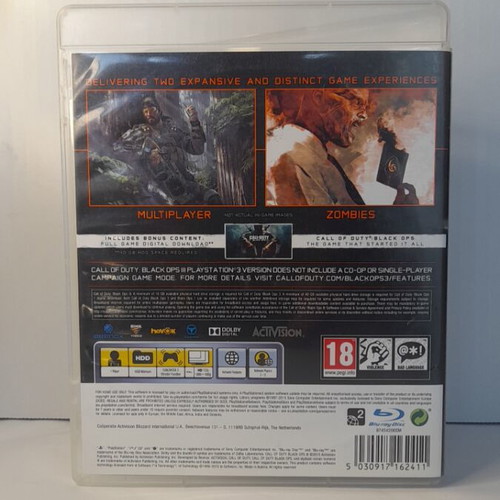 Call of Duty Black Ops III PS3 game, English edition
