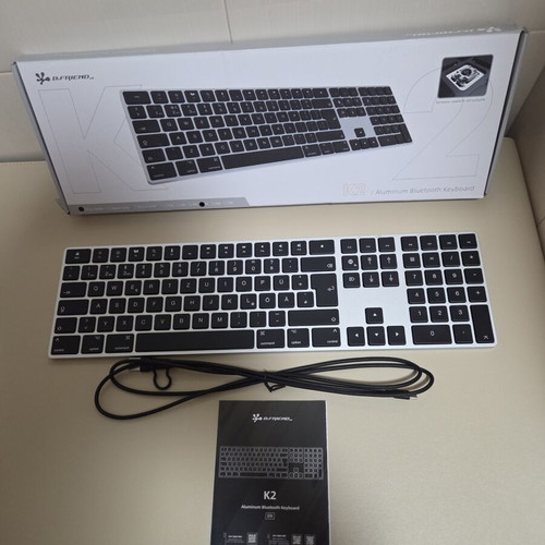 B.Friend K2 aluminum Bluetooth keyboard