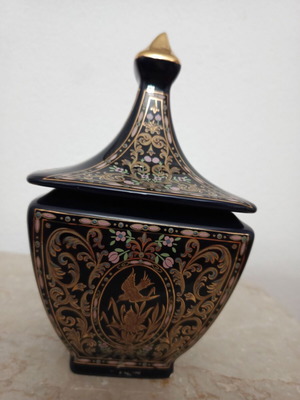 Φοντανιέρα Bonacchi Italy cobalt vintage, σαν καινούργια
