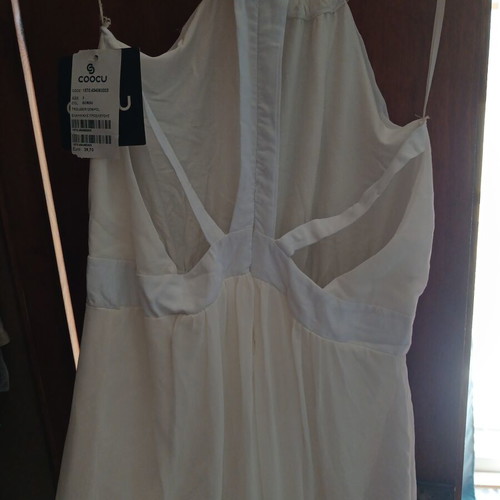 Coocu white blouse size L new