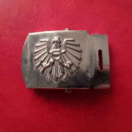Collectible metal military belt buckle like new