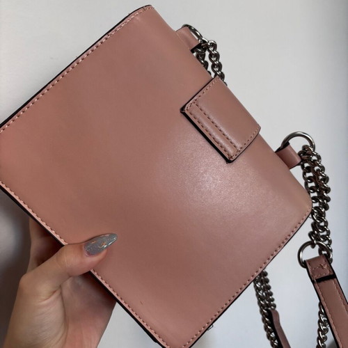 Bershka shoulder bag like new, soft pink