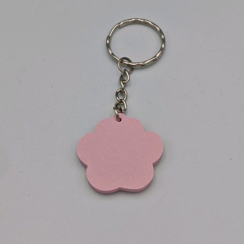 Paw keychain new, 3d printed from esun pla matte material