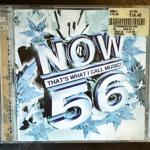 Now That's What I Call Music! 56 double CD like new, UK edition