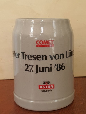 Κεραμική κούπα μπύρας Astra Urtyp Pils 500ml σαν καινούργια