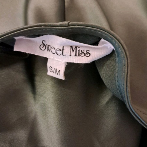 Sweet Miss satin dress like new, green, size S/M
