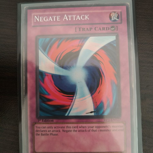 Yu-Gi-Oh Negate Attack DP1 rare card used
