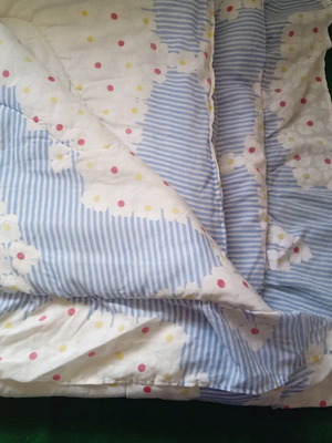 Thick quilt like new, size 110×250 cm with 13 cm bolero
