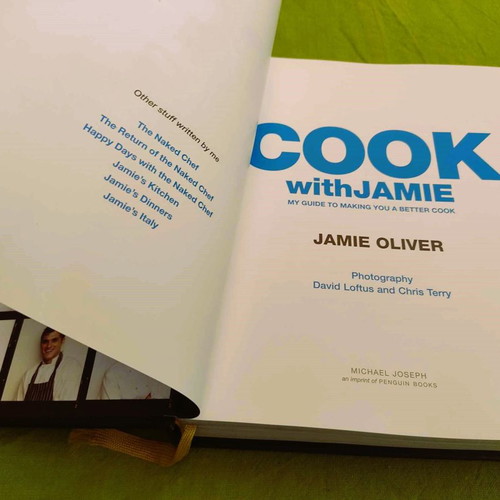 Cook With Jamie by Jamie Oliver, like new