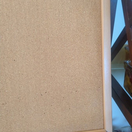 Cork bulletin board used 60x40cm