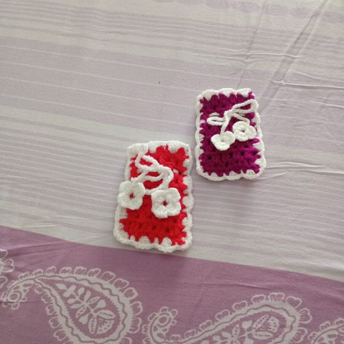 Handmade wedding and baptism favor pouches new