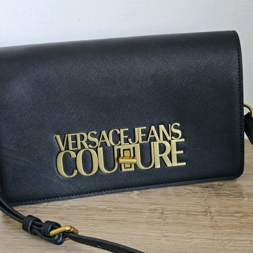 Versace Jeans Couture women's shoulder bag like new, black